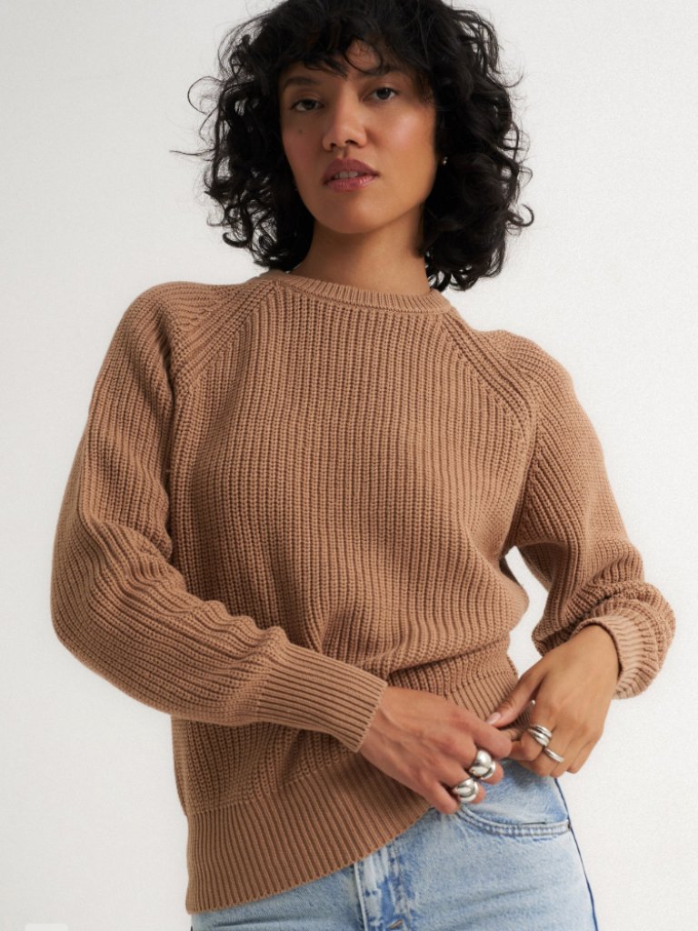 Callahan The Crew Camel Women's Sweater | Size: Xs
